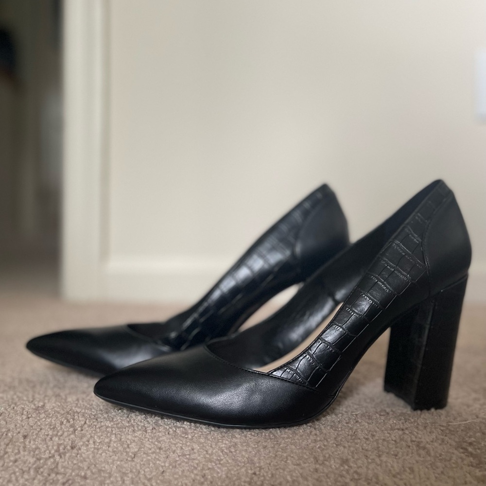 Nine West Black Heels Size 11